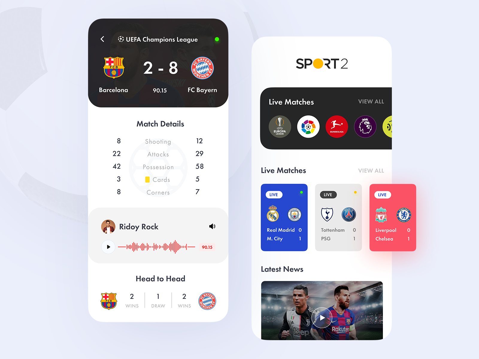 Sports Live Score App
