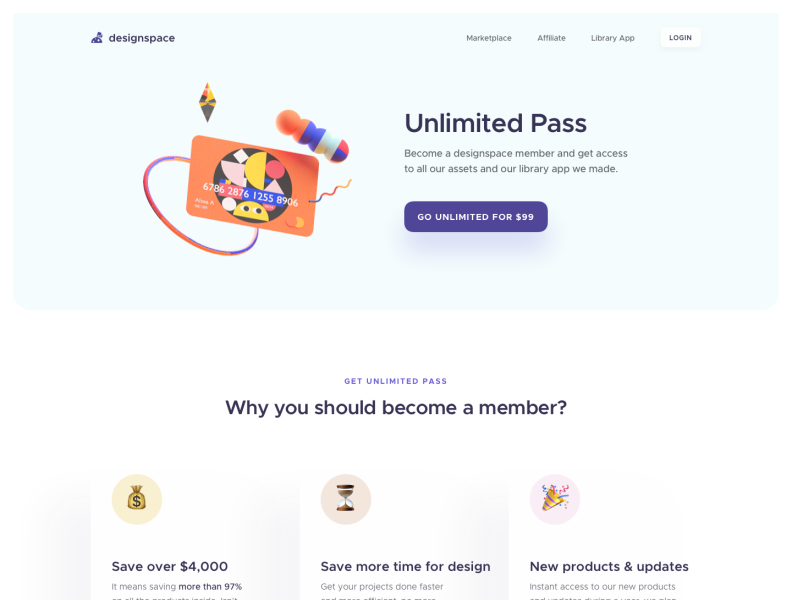 Designspace Unlimited Pass