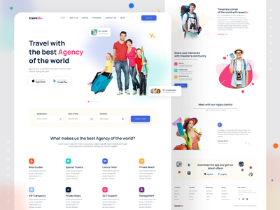 Travel Agency Landing Page Exploration