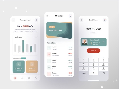 Finance: Mobile banking app