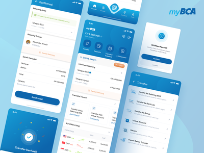 Redesign Concept - myBCA Mobile App