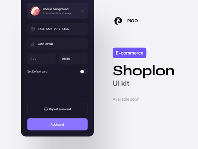 Shoplon | E-commerce UI Kit