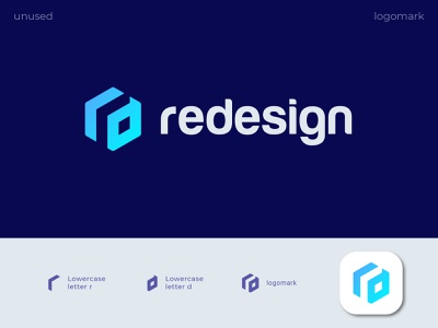 redesign - hexagon lettermark