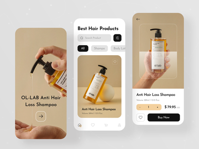 Natural Shampoo Store App