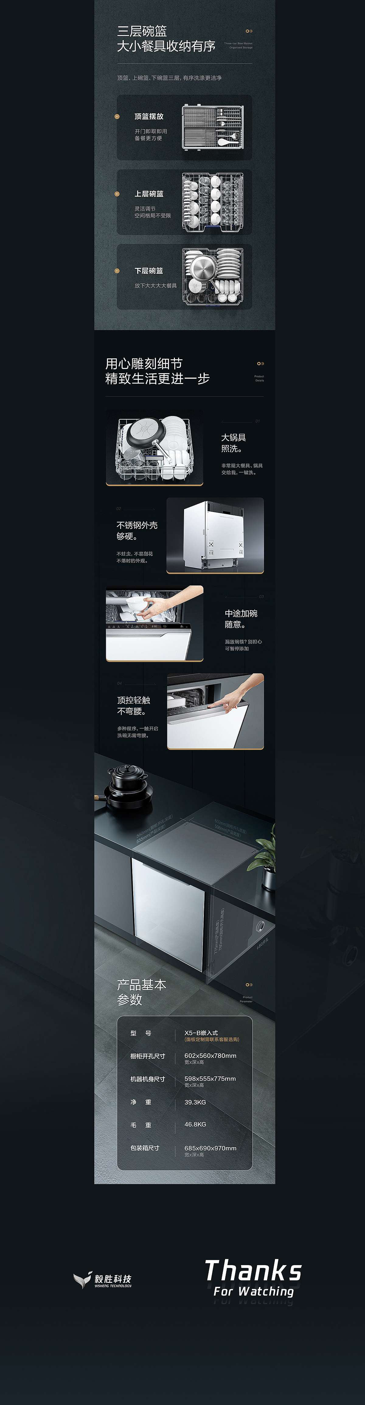 洗碗机详情 | 美的DIY系列灭菌洗碗机 × YISON