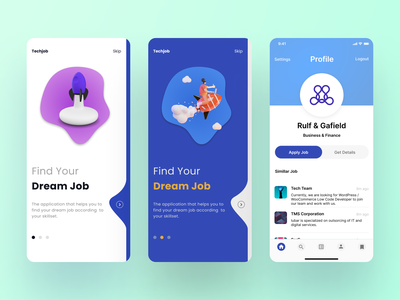 Job Search Platform Mobile App