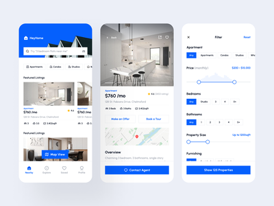 HeyHome — Real Estate Mobile App