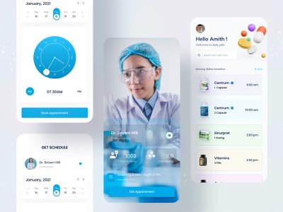 Medical Consultation Apps - Doctor Schedule and pills reminder