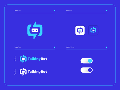 TalkingBot | Logo Composition