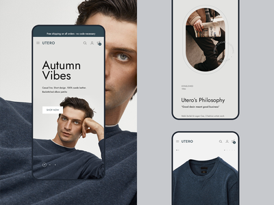 Utero Shopify Store - Mobile Responsive Version