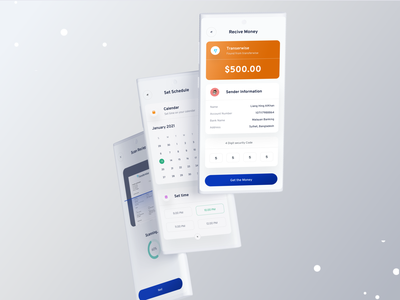 Finance mobile banking app 💸