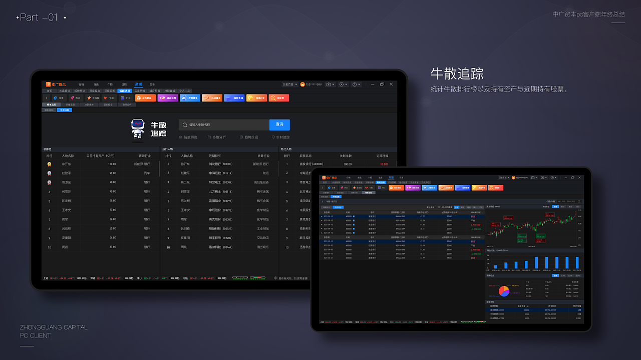 中广资本PC金融客户端设计总结